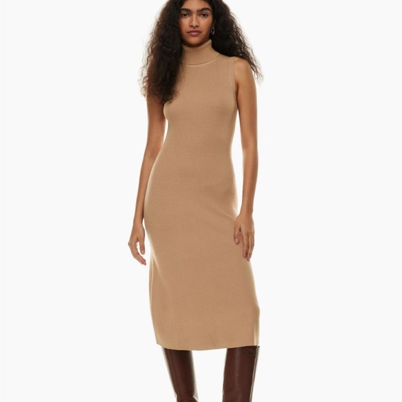 WILFRED MIMI DRESS IN HEATHER BONE BNWT - Picture 2 of 10